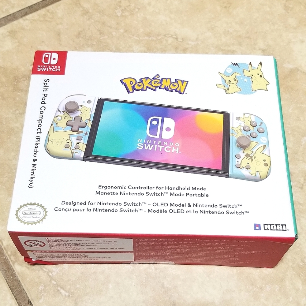 Hori Split Pad Compact for Nintendo Switch Pikachu & Mimikyu